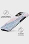 BURGA iPhone 16 Pro Hybrid 2-Layer Hard Shell + Silicone Protective Case - Holo Design - Scratch-Resistant Shockproof Mobile Cover