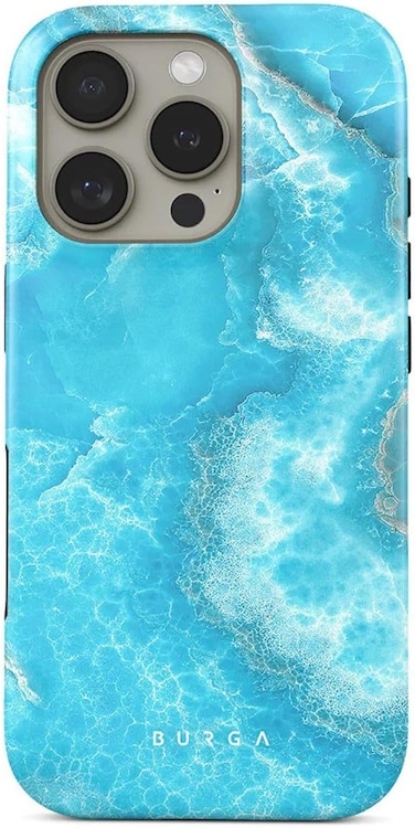 BURGA iPhone 16 Pro Max Ocean Waves MagSafe Case Minimalist Protection with Advanced MagSafe Compatibility