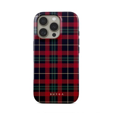 Burga Luxury Styled Marble iPhone 16 Pro Max Phone Case Compatible with Double Layer Silicone Protective Case Sweater Weather