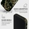 Burga Luxury Styled Flower Marble iPhone 16 Pro Max Phone Case Compatible with Double Layer Silicone Protective Case Destiny