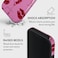 Burga Luxury Styled Girly Fashion iPhone 16 Pro Case Compatible with Double Layer Silicone Protective Case Call Me