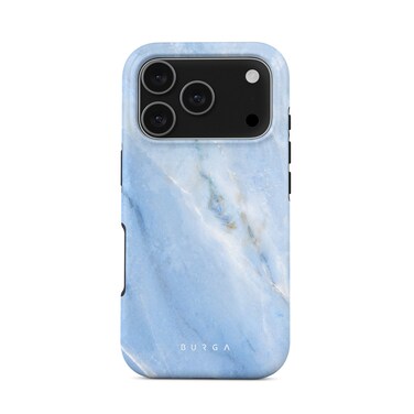جراب فاخر من الجلد الناعم لهاتف iPhone 17 Pro متوافق مع هيكل صلب مزدوج الطبقات هجين + حماية من السيليكون - غطاء مقاوم للخدش والصدمات