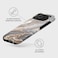 iPhone 17 Pro Max Gentle Wind Premium Case Compatible with Hybrid Dual-Layer Hard Shell + Silicone Protection - Scratch-Resistant Shockproof Mobile Cover