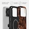 iPhone 17 Pro Toasted Chestnut Premium Case Compatible with Hybrid Dual-Layer Hard Shell + Silicone Protection - Scratch-Resistant Shockproof Mobile Cover