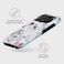 جراب iPhone 17 Pro Pink Beach Premium متوافق مع هيكل صلب مزدوج الطبقات هجين + حماية من السيليكون - غطاء محمول مقاوم للخدش والصدمات