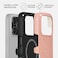 iPhone 17 Pro Pink Croco Premium Case Compatible with Hybrid Dual-Layer Hard Shell + Silicone Protection - Scratch-Resistant Shockproof Mobile Cover