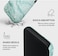 Burga Luxury Styled Giltter iPhone 17 Pro Max Case Compatible with Double Layer Silicone Protective Case Uluwatu Waves