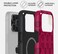 Burga Luxury Styled Giltter iPhone 17 Pro Max Case Compatible with Double Layer Silicone Protective Case Single Not Sorry