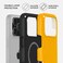 iPhone 17 Pro Max Canary Yellow Premium Case Compatible with Hybrid Dual-Layer Hard Shell + Silicone Protection - Scratch-Resistant Shockproof Mobile Cover