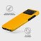 iPhone 17 Pro Max Canary Yellow Premium Case Compatible with Hybrid Dual-Layer Hard Shell + Silicone Protection - Scratch-Resistant Shockproof Mobile Cover
