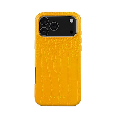iPhone 17 Pro Max Canary Yellow Premium Case Compatible with Hybrid Dual-Layer Hard Shell + Silicone Protection - Scratch-Resistant Shockproof Mobile Cover