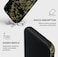 Burga Luxury Styled Giltter iPhone 17 Pro Max Case Compatible with Double Layer Silicone Protective Case Destiny