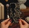 Burga Luxury Styled Giltter iPhone 17 Pro Max Case Compatible with Double Layer Silicone Protective Case Destiny