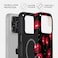 جراب Cherrybomb Premium لهاتف iPhone 17 Pro Max متوافق مع هيكل صلب مزدوج الطبقات هجين + حماية من السيليكون - غطاء محمول مقاوم للخدش والصدمات