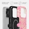 iPhone 17 Pro Pink Shores Premium Case Compatible with Hybrid Dual-Layer Hard Shell + Silicone Protection - Scratch-Resistant Shockproof Mobile Cover