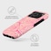 iPhone 17 Pro Pink Shores Premium Case Compatible with Hybrid Dual-Layer Hard Shell + Silicone Protection - Scratch-Resistant Shockproof Mobile Cover
