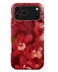Burga Luxury Styled Giltter iPhone 17 Pro Max Case Compatible with Double Layer Silicone Protective Case Goddess Energy