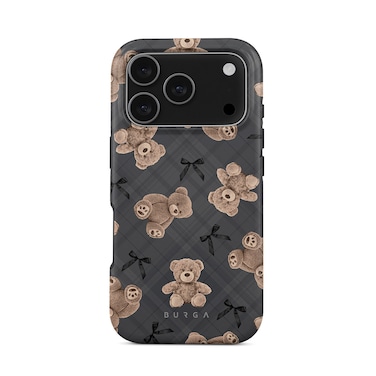 iPhone 17 Pro BFF Teddy Premium Case Compatible with Hybrid Dual-Layer Hard Shell + Silicone Protection - Scratch-Resistant Shockproof Mobile Cover