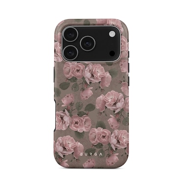 جراب فاخر بتصميم كلاسيكي أنيق لهاتف iPhone 17 Pro، متوافق مع هيكل صلب مزدوج الطبقات هجين + حماية من السيليكون - غطاء مقاوم للخدش والصدمات
