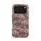 جراب فاخر بتصميم كلاسيكي أنيق لهاتف iPhone 17 Pro، متوافق مع هيكل صلب مزدوج الطبقات هجين + حماية من السيليكون - غطاء مقاوم للخدش والصدمات
