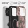 iPhone 17 Pro Max Vintage Glamour Premium Case Compatible with Hybrid Dual-Layer Hard Shell + Silicone Protection - Scratch-Resistant Shockproof Mobile Cover