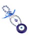 Eujgoov Turkish Blue Evil Eye Blessing Pendant Good Luck Charm For Car Hanging Ornament Amulet Wall Hanging Home Decor Protector Muslim