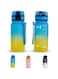 LA' PRECIOUS Water Bottle for Kids &amp; Adults,500ML, 350ML -USA Tritan Material, Non-Toxic BPA Free, Fast Flow, Flip Top Leak Proof Lid. (Blue/Yellow, 350ML)