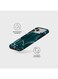 جراب Mobcos المميز لهاتف iPhone 17 Pro Max بلون الرخام الأزرق المخضر، متوافق مع غطاء صلب مزدوج الطبقات مع حماية من السيليكون - غطاء مقاوم للخدوش والصدمات