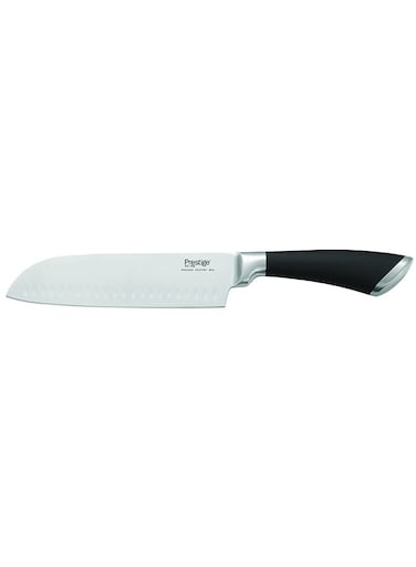 Deko 6.5'' (17.5 Cm) Santoku Knife   Rust Free Stainless Steel Blade - Pr57541 Silver