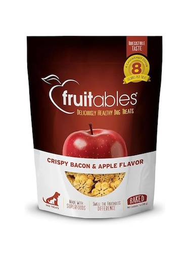 Fruitables Crispy Bacon and Apple Flavor, Multi-Colour