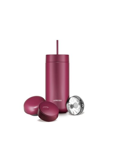 Tripplequench Insulated 470ml Double Wall With 3 Lid Tumbler
