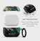 BURGA Airpods 3 Charging Case:Emerald Green Fashion Cute Case for Girls Protective Hard Plastic Case Cover
