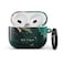 BURGA Airpods 3 Charging Case:Emerald Green Fashion Cute Case for Girls Protective Hard Plastic Case Cover