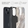 Burga Luxury Gold Glitter Marble Phone Case Compatible with iPhone 15 Double Layer Silicone Protective Case Gentle Wind