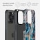 Burga Premium Protective Case for iPhone 15 Pro - Mystic River Blue Marble Design - Elegant, Durable, and Shock-Resistant Cover for Superior Protection