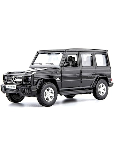 1/36 Scale G63 Casting Car Model, Zinc Alloy G Wagon Toy Car for Kids, Pull Back Vehicles Toy Car for Toddlers Kids Boys Girls Gift (Black) (BLACK)