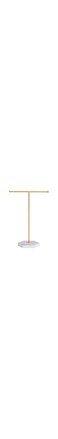 kaileyouxiangongsi Jewelry Stand, Display Necklace Holder, T-Bar Plated Metal Tabletop Jewelry Organizer Tower for Show Jewelry Hanging Pendant Earring Bracelet Ring Accessorie (White Bases)