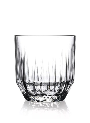 6 Pieces Echo Whisky Tumbler, 300 Ml, 88 Mm Height, 84.5 Mm Diameter Clear