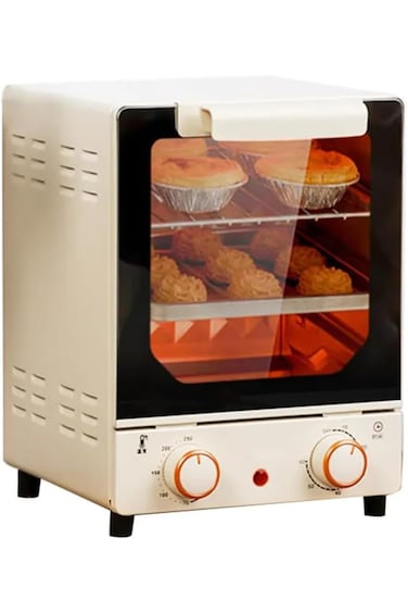 3-Tier Vertical Toaster Oven, 15L Air Fryer Combo, Smart Convection Countertop .