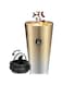 Bolivia's Insulated Coffee Mug, 500ml Stainless Steel Vacuum Insulated Tumbler, Anti-tip No Leak Coffee Travel Mug with Handle, Reusable Coffee Thermos Cup for Hot Cold Drinks (Gold)