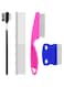 2-in-1 Pet Grooming Comb Kit, Tear Stain Remover &amp; Knot Crust Mucus Cleaner for Small Dogs &amp; Cat