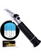 GAIN EXPRESS Dual Scale Salinity Refractometer ATC 0-100ppt (0-10%) &amp; 1.000-1.070 Specific Gravity, Portable Meter Tester for Seawater Salt Sea Water Aquarium Brackish Reef Tank Marine