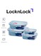 The Clear Glass Rectangular Mint Pack &acirc;&euro;&ldquo; 160ml, 380ml, 630ml &amp; 1L