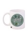 Harry Potter Slytherin House Printed Mug White/Green/Black
