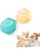 MOTIM 2-PCS Pet Bath Massage Brush, Dog Bath Brush with Soap Dispenser, Soft Silicone Bristle for Long Short Haired Dogs Cats Shower