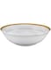 Shallow Porcelain Palazzo Bowl With Gold Rim, White, 23 Cm, Ts-L1-34