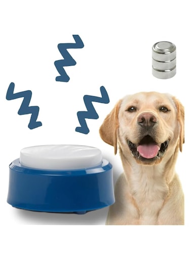 My Dog Talks Dog and Cat Communication Training Buttons   MyDogTalks   Train your Dog to Talk   Recordable Buttons for Pet Communication   Dog Talking Button Set (1 Single Button)(MDT00012)