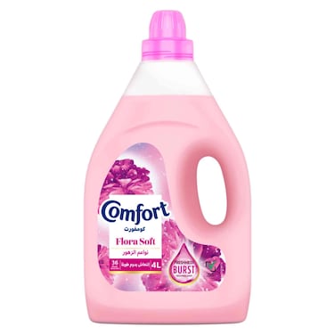 Comfort Fabric Softener Flora Soft, 4L