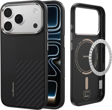 Benks iPhone 17 Pro Full Montage Art Premium Case Compatible with Camera Control Button, Compatible with Magsafe, Military Grade Protective Case Built with Dupont Kevlar