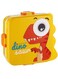 Kids Lunch Box Stainless Steel Insulated &acirc;&euro;&ldquo; Double Decker Leakproof Bento Box with Spoon, Soup Bowl, Dishwasher Safe, Durable, Perfect for School or Travel 1120ml (Dino New Yellow)